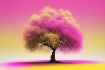 Foto op Plexiglas 3 d illustration of a tree © Shubham
