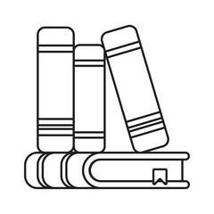 Book 30 School Icon Set Outline Style