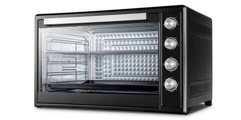 Obraz premium Image of a convection oven on a white background