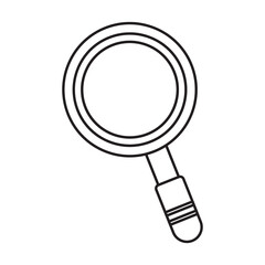 Lup 30 School Icon Set Outline Style