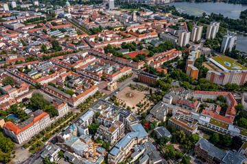 Obraz premium Potsdam aus der Luft | Luftbilder von Potsdam