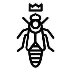 queen bee icon