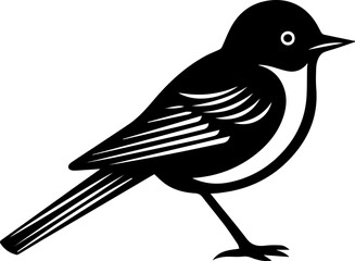 Naklejka premium Flycatcher Bird Icon
