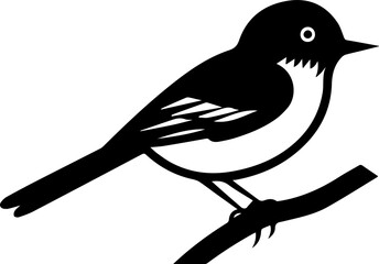 Flycatcher Bird Icon