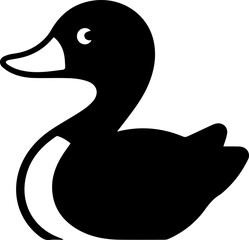 Duck Flat Icon