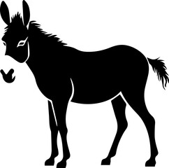 Donkey Flat Icon