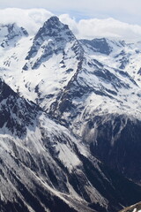 Mount Dombay in Teberda nature reserve, Caucasus Mountains, Russia