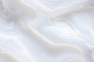 Seamless pattern - repeatable texture of white creme agate stone - obrazy, fototapety, plakaty