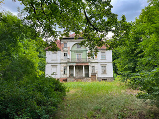 Poland, Lubniewice, July, 2023: Old castle.