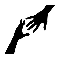 A Vector of Hand Gesture Silhouette	
