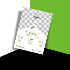 travel flayer design