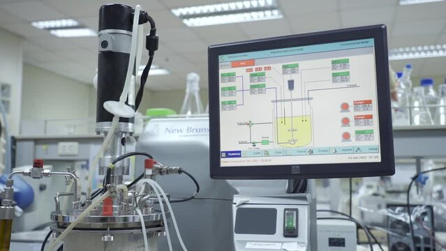 Fermenter Bio creator Screen working Laboratory