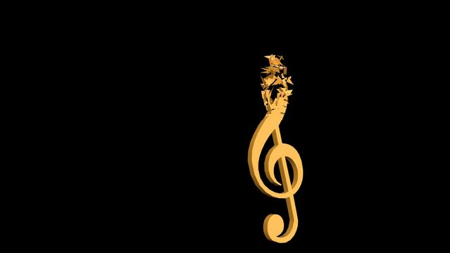 klucz wiolinowy muzyka kompozycja