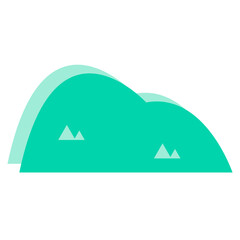 mountain illustration Vector