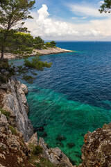 Fototapeta premium Auf der Insel Losinj in der Kvarner Bucht