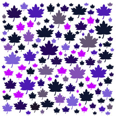 seamless maple leaf  pattern