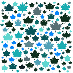 seamless maple leaf  pattern