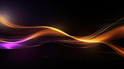 Fototapeta premium Black, gold, purple, background design