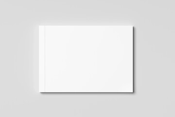 Cover A4 Landscape Magazine Blank Mockup