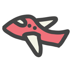 plane illustration vector