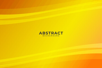 Obraz premium Abstract orange yellow background with wave shapes