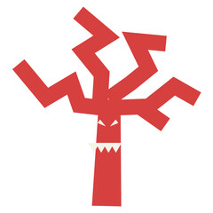 Obraz premium tree illustration Vector