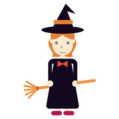 Obraz premium witch illustration Vector