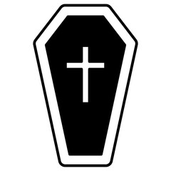 Obraz premium casket wooden