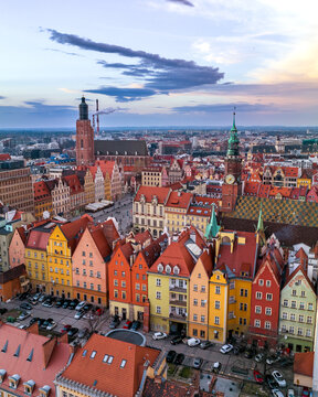 Kamienice przy Wrocławskim Rynku
Tenement houses at the Wrocław Market Square