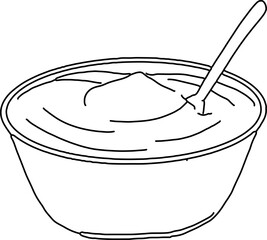 Sketch Sour Cream