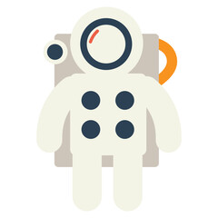 astronaut illustration vector