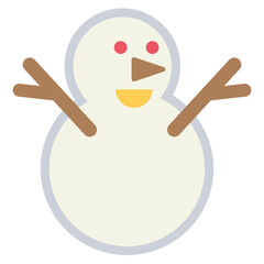 snowman illustration vector