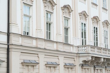 Fototapeta premium Majestic building in Salzburg, Austria, with stunning architecture