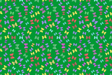 Seamless floral summer pattern background on pleasant colors.