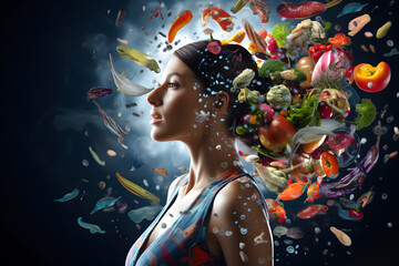 Nourish Body and Mind: Stunning 3D Visualizations of Fasting Benefits and the Power of a Healthy Gut for Total Wellness.