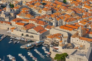 Fototapeta na wymiar Dubrovnik landscape detail