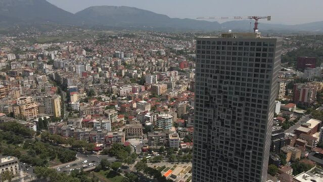 Tirana, Albania by Drone