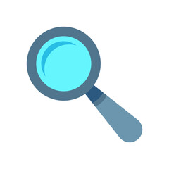 magnifying glass icon design vector template