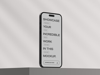 Mobile Phone mockup
