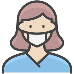 dentist female colored