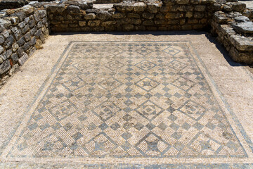 dating from the first century this ceramic patterns and motifs of roman origin found at the the...
