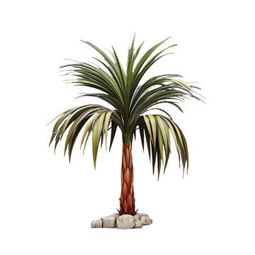 palm tree on the beach HD transparent background PNG Stock Photographic Image