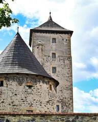Fototapeta premium Old Castle Tower in Švihov