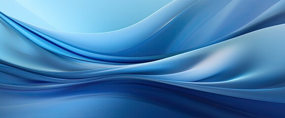Fototapeta na wymiar Blue abstract background design. Modern wavy line pattern.