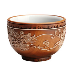 Chinese tea cup with traditional glaze.