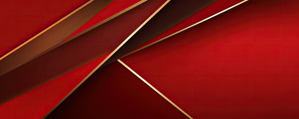 Abstract red and gold luxury background.