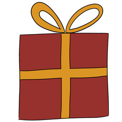 red gift box