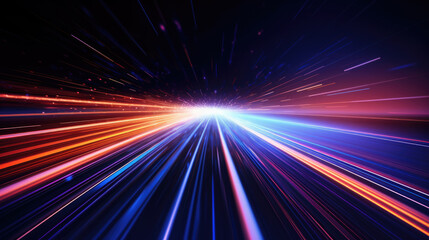 Abstract high speed technology line background.Created with Generative AI technology.