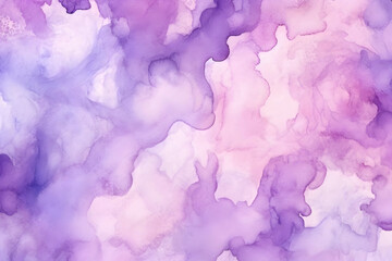Naklejka premium Purple abstract watercolor background