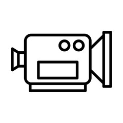 Video Camera Icon Design